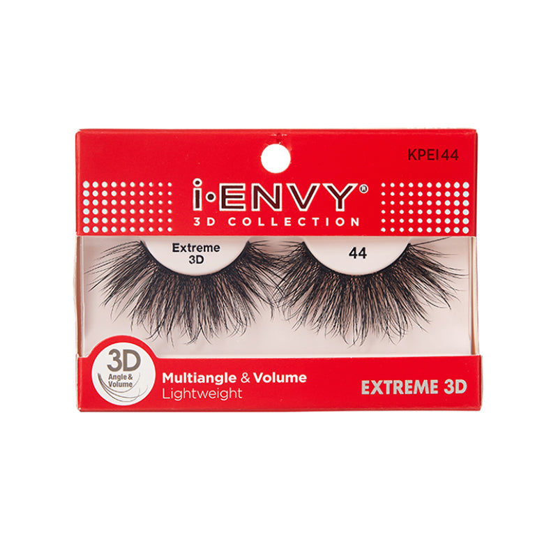 Kiss I Envy Glam 3D Collection 44 Eyelashes - KPEI44