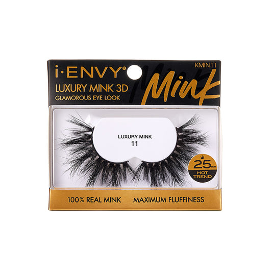 Kiss I Envy Luxury Mink 3D Eyelashes - KMIN11