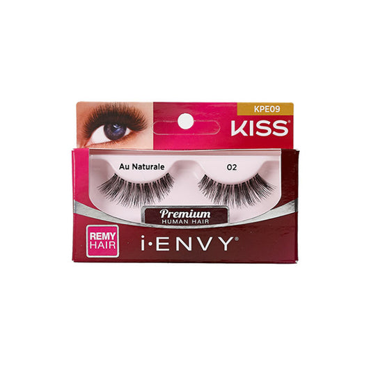 Kiss I Envy Premium Au Natural 02 Remi Hair Eyelashes - KPE09