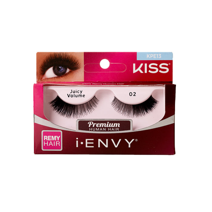 Kiss I Envy Premium Juicy Volume 02 Remi Hair Eyelashes - KPE13