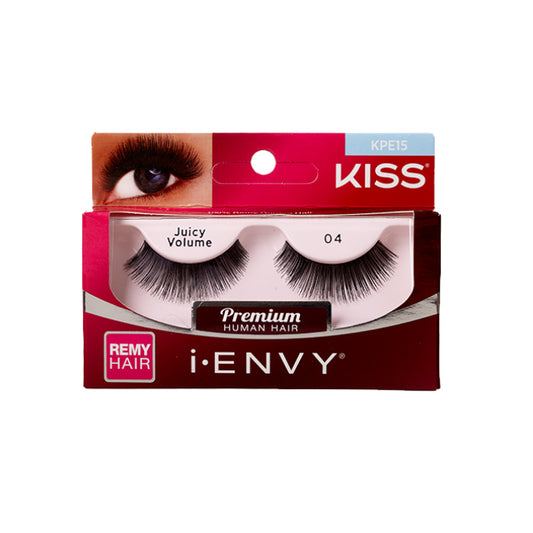 Kiss I Envy Premium Juicy Volume 04 Remi Hair Eyelashes - KPE15