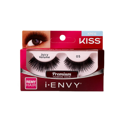 Kiss I Envy Premium Juicy Volume 05 Remi Hair Eyelashes - KPE16