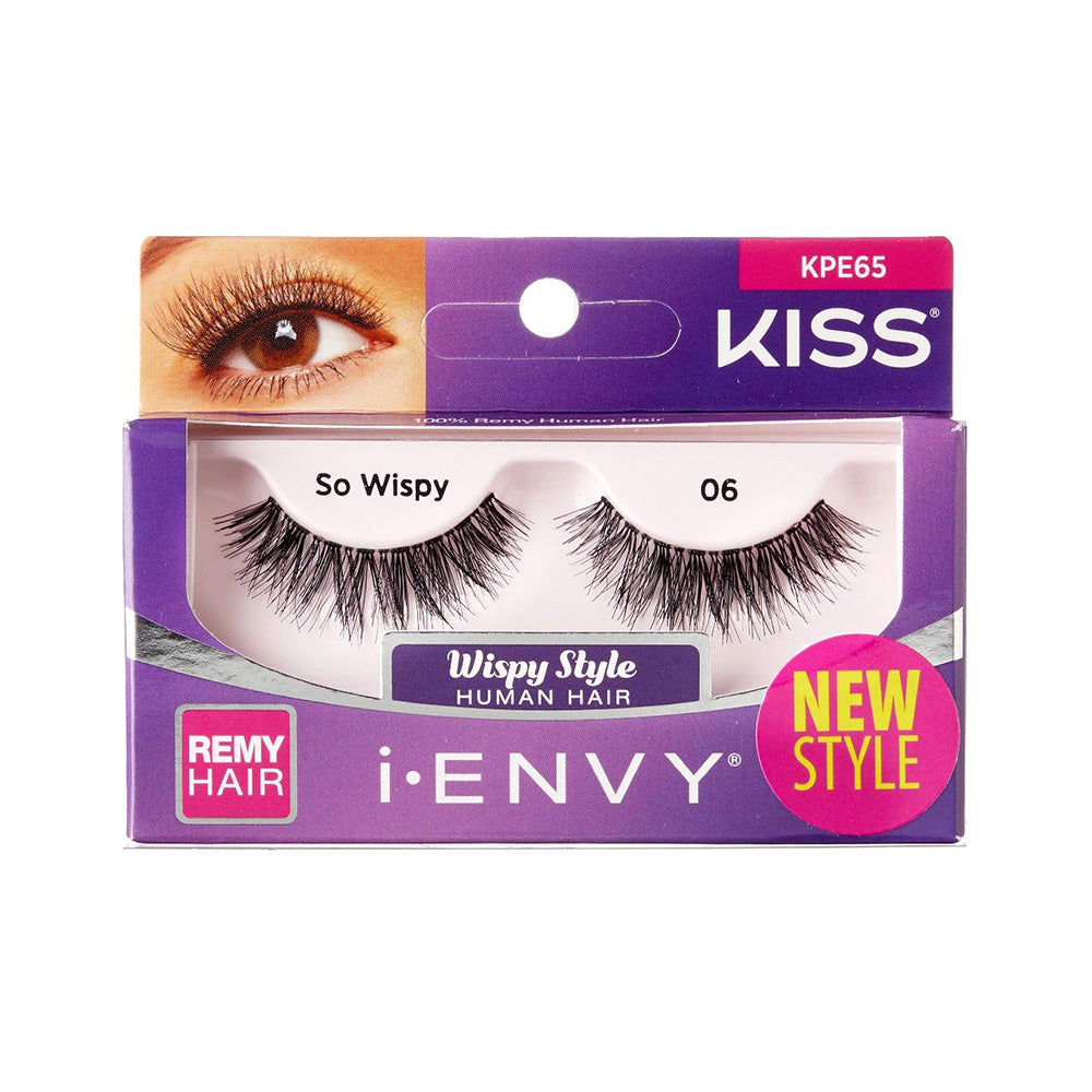 Kiss I Envy Premium So Wispy 06 Eyelashes - KPE65