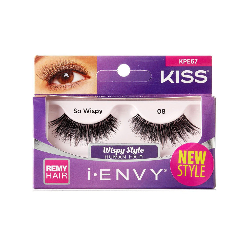 Kiss I Envy Premium So Wispy 08 Eyelashes - KPE67