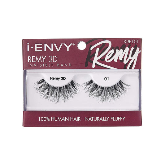 Kiss I Envy Remy 3D Invisible Band Lashes - KREI01