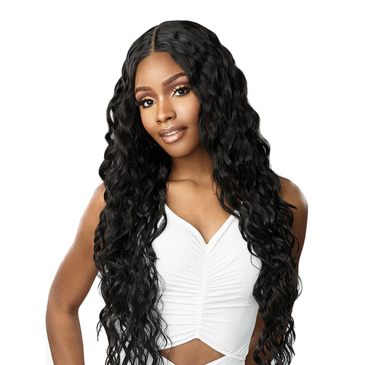 Sensationnel Loose Curly 32" Butta Lace Human Hair Blend Lace Wig