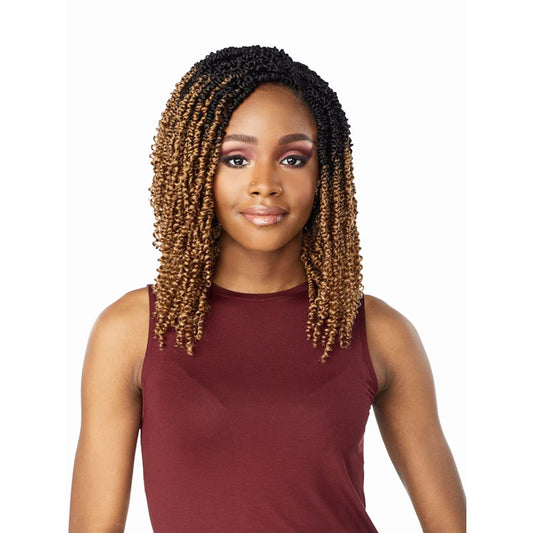 Sensationnel Lulutress 2X Skinny Passion Twist 12" Synthetic Hair Crochet Braid