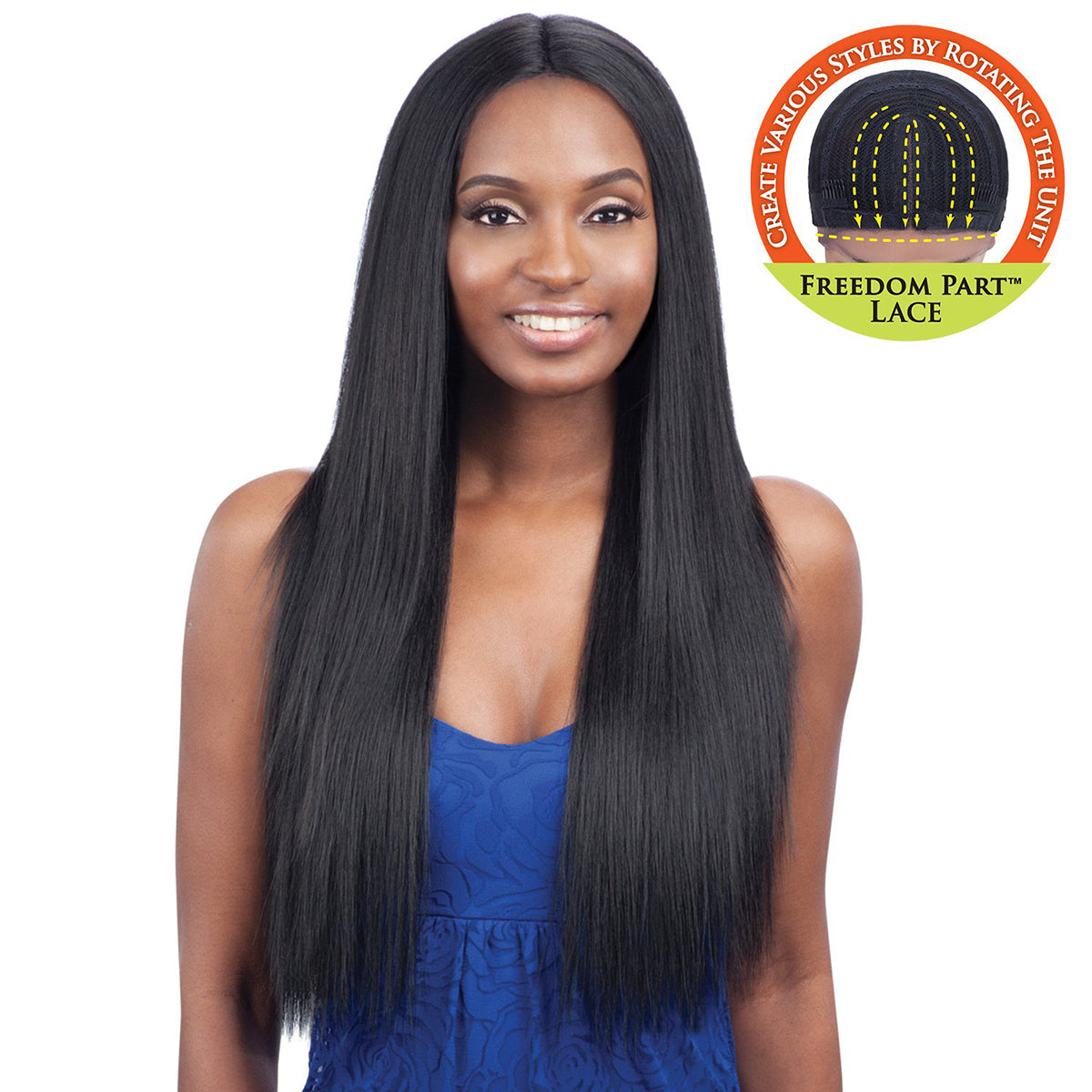 Model Model Number 201 Freedom Part Synthetic Hair Lace Front Wig