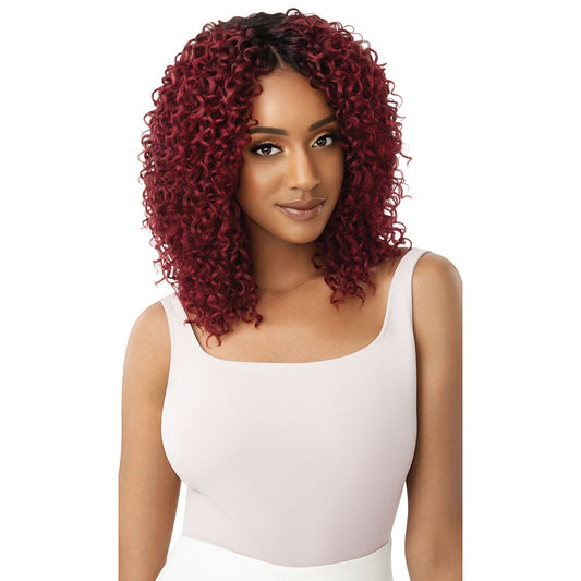 Outre Purple Pack Long Wet & Wavy Boho Curl 3Pcs Weave