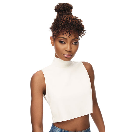 Outre Tamara Quick Pony Bang X Bun Synthetic Hair Bun