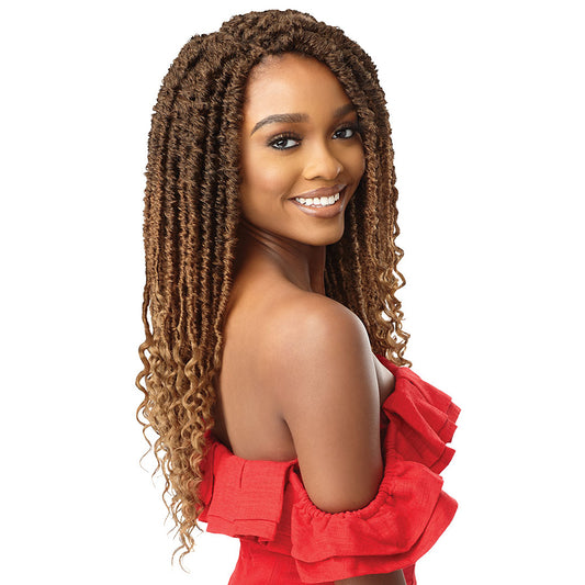 Outre X-Pression Bonita Summer Splash Locs 18" Twisted Up 2X Crochet Braids