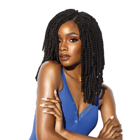 Sensationnel Ruwa Spring Twist 8″ Pre-Stretched Synthetic Hair Braids