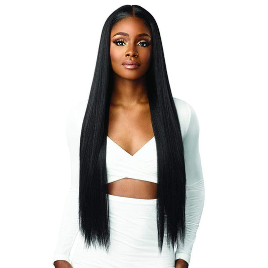 Sensationnel Butta Lace Human Hair Blended Straight 32" Wig