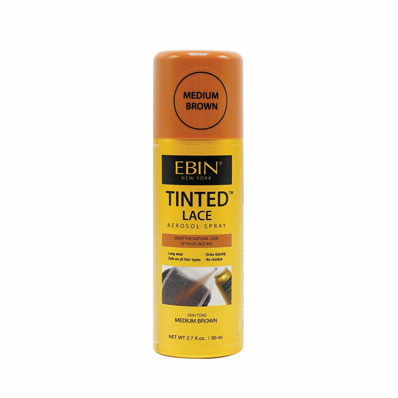 TINTED LACE SPRAY 5.07OZ #MEDIUM BROWN