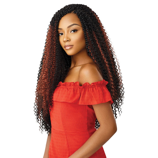 Outre X-Pression Twisted Up Passion Jerry Curl 22" Synthetic Hair Crochet Braids