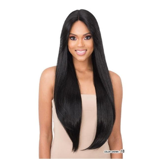 Mayde Beauty Synthetic Hair Axis Face Framing Bang Collection Lace Front Wig - BRI