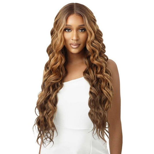 Outre Synthetic Hair Sleeklay Part Hd Lace Front Wig - Adelaide