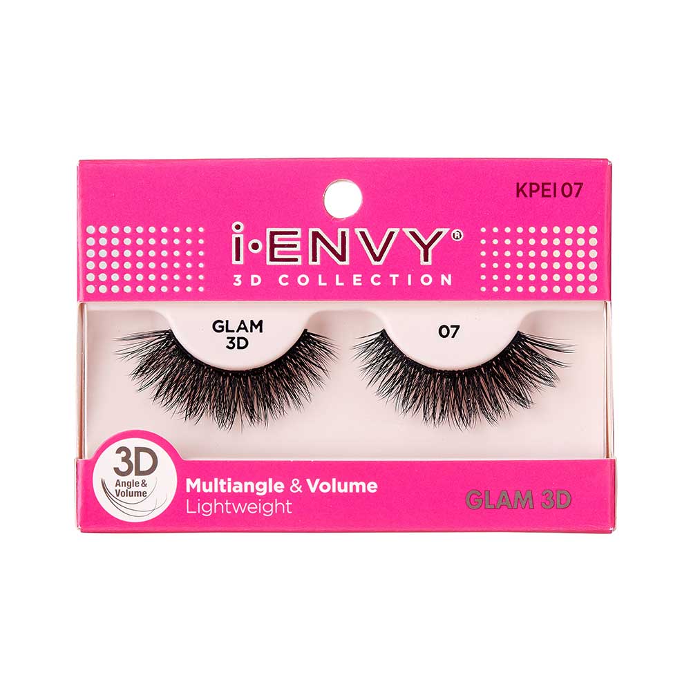 Kiss I Envy Iconic Collection Glam 3D 07 Eyelashes - KPEI07