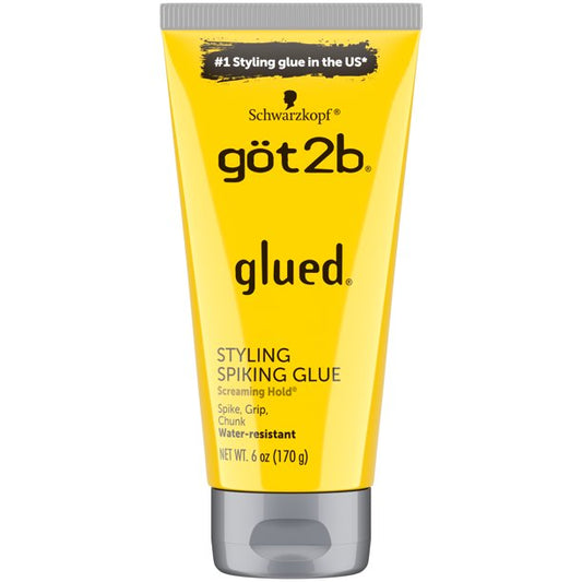 Schwarzkopf Got2b Glued Spiking Hair Gel, 6oz