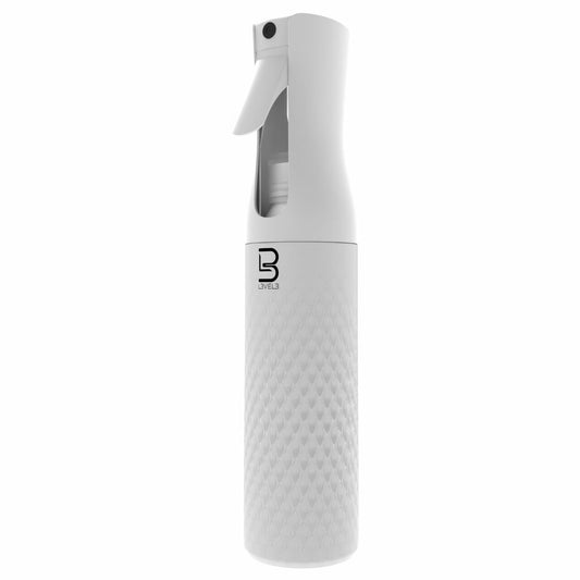 L3VEL3 BEVELED SPRAY BOTTLE WHITE