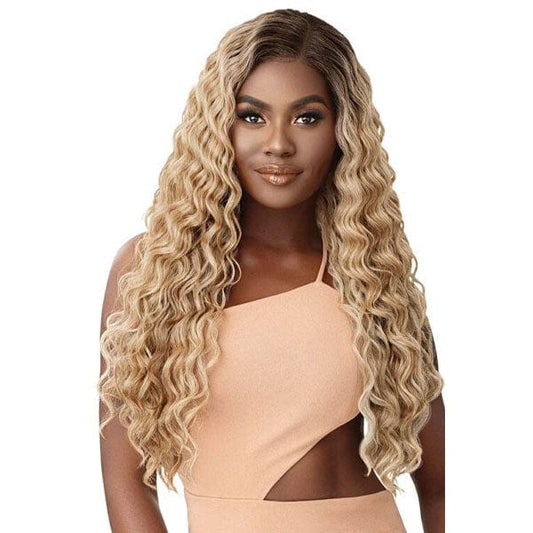 Outre Asmara Sleek Lay Part Synthetic Hair Lace Front Wig